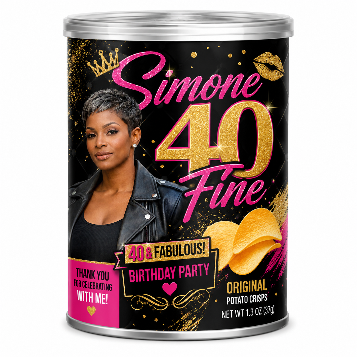 Pringle Can Party Favors