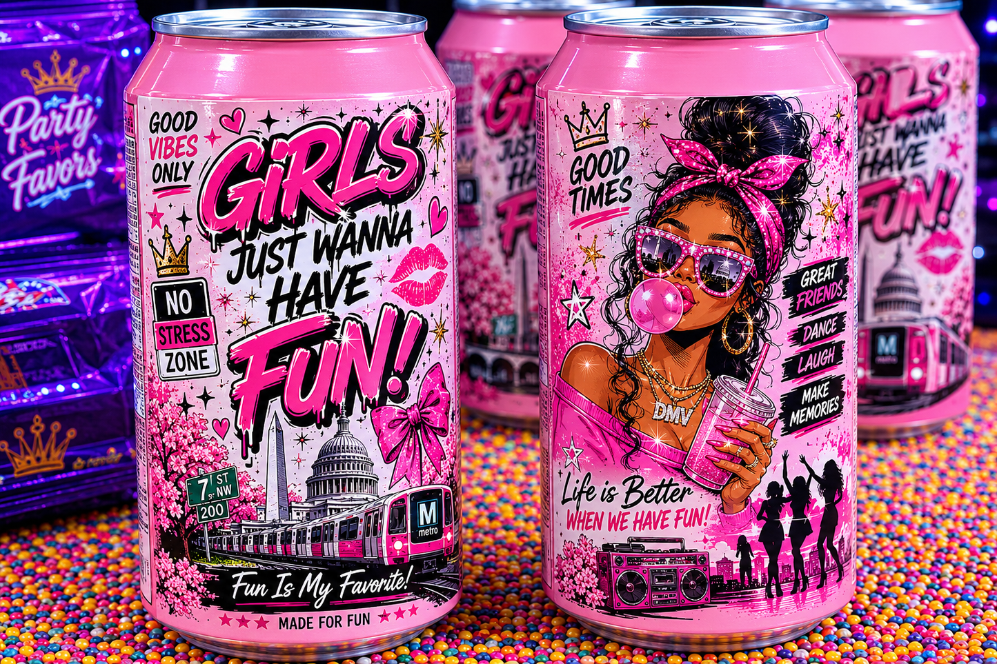 Soda Can Labels