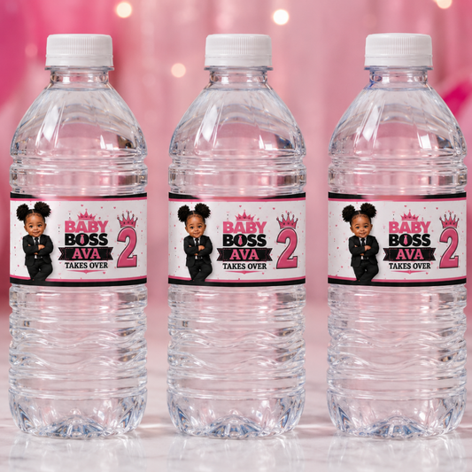 Water Bottle Labels