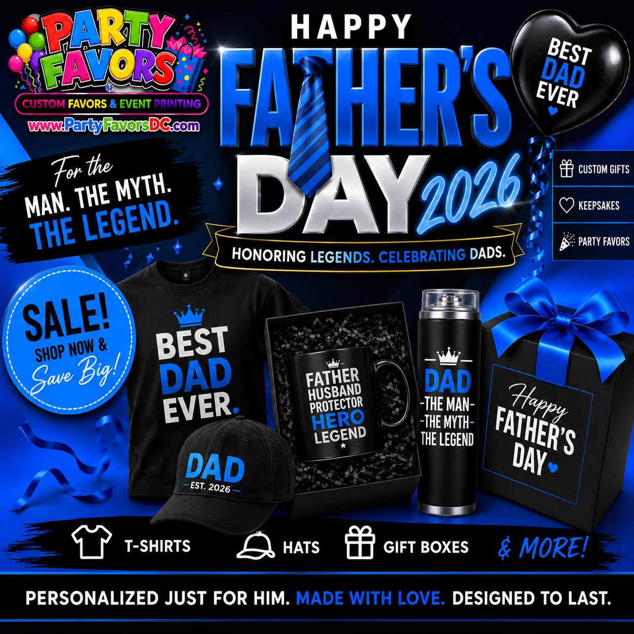 2026 FATHERS DAY GIFTS & FAVORS
