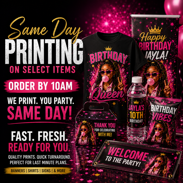 Same Day Printing