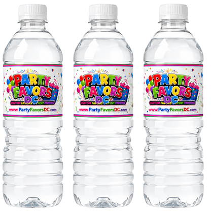 Water Bottle Labels