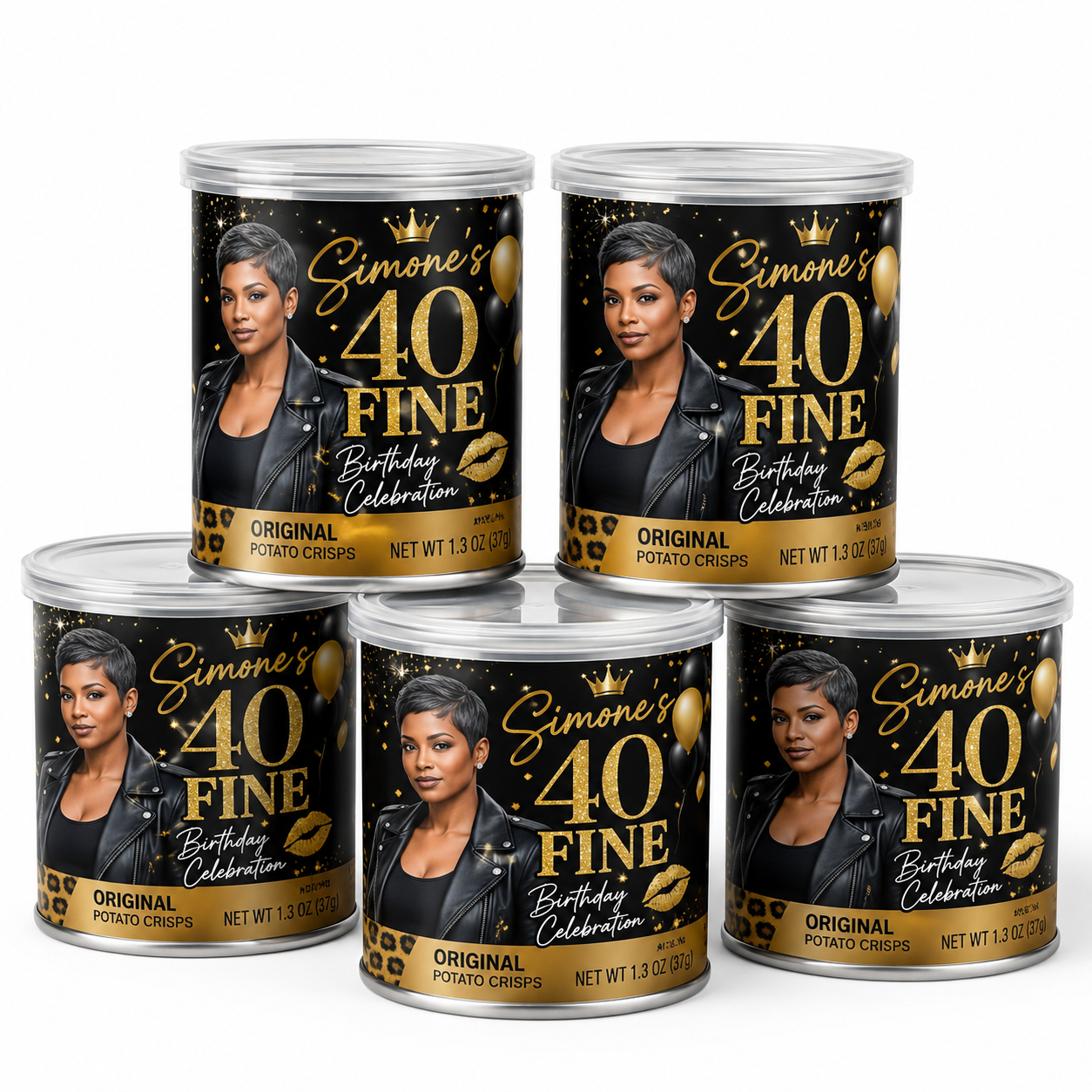 Pringle Can Party Favors