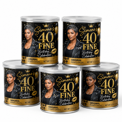 Pringle Can Party Favors