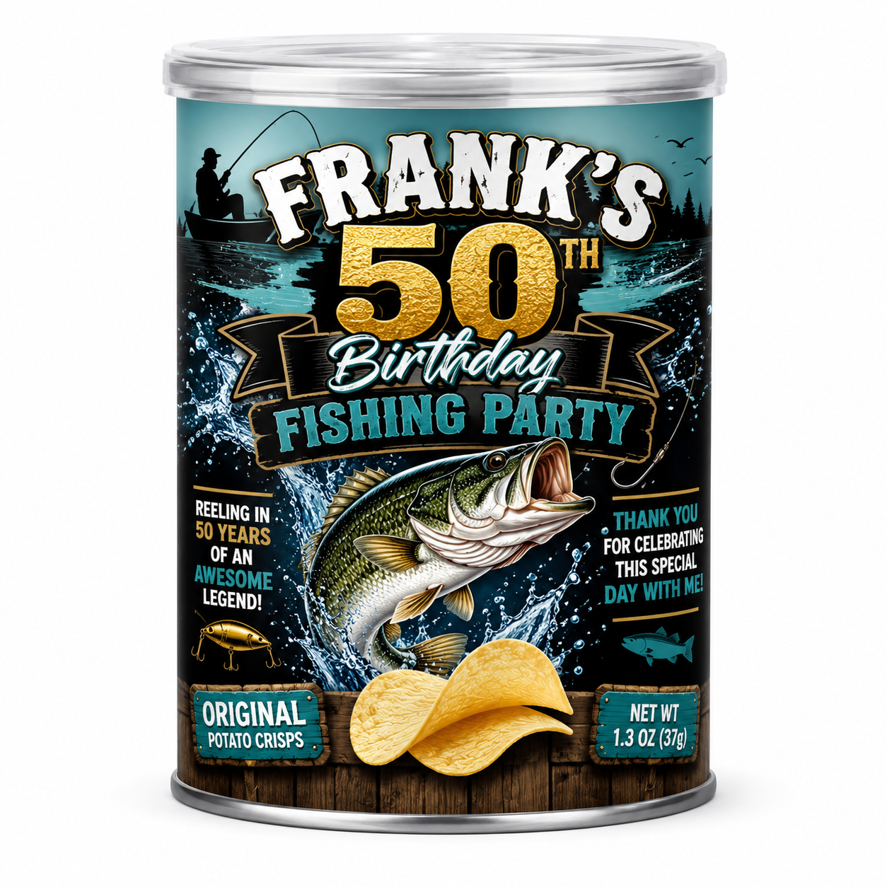 Pringle Can Party Favors