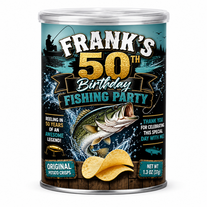 Pringle Can Party Favors