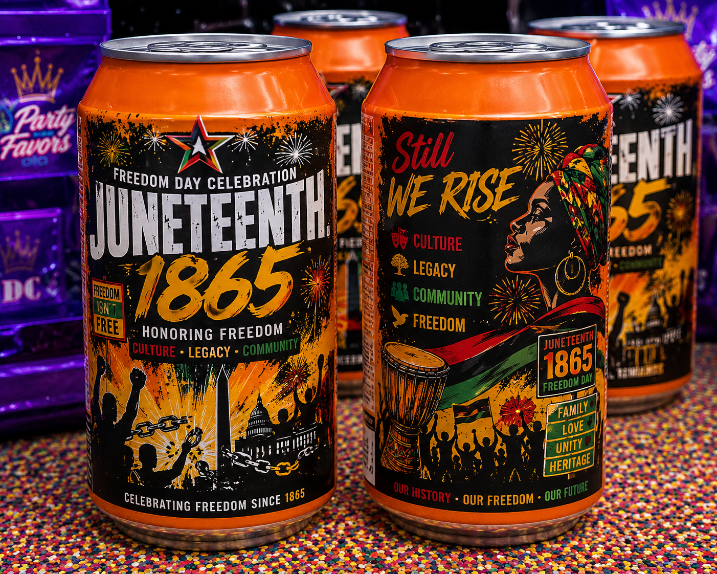 Soda Can Labels