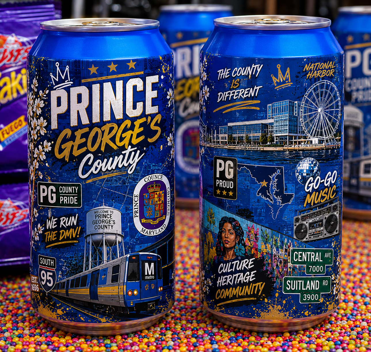Soda Can Labels