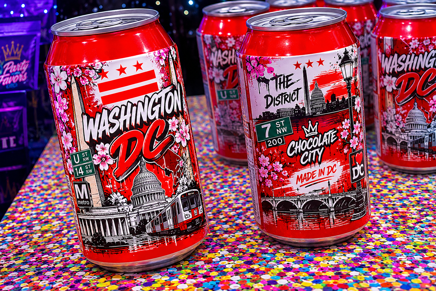 Soda Can Labels