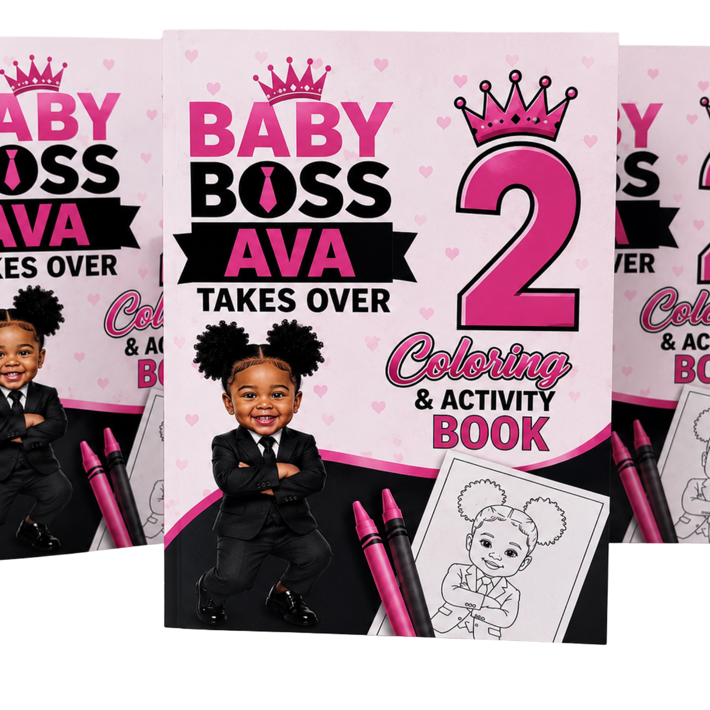 Custom Coloring & Activity Book