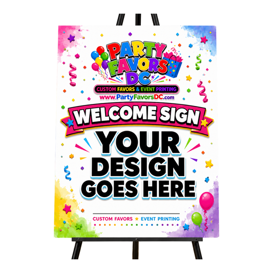 Custom Party Welcome Signs