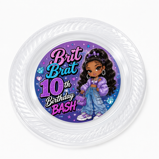 Custom Party Plates