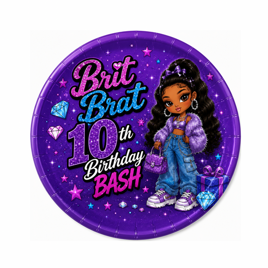 Custom Party Plates