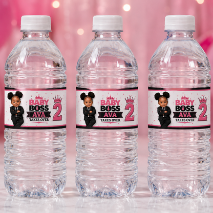 Water Bottle Labels